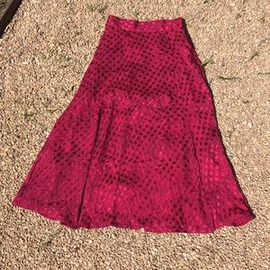 Vintage neiman marcus silk skirt